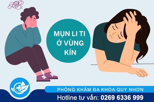 Mụn li ti vùng kín có phải là dấu hiệu bệnh nguy hiểm?