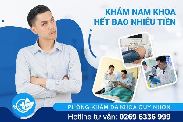 Khám nam khoa hết bao nhiêu tiền? Bảng giá chi tiết hiện nay