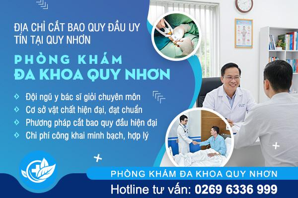 Phòng khám cắt bao quy đầu uy tín tại Quy Nhơn